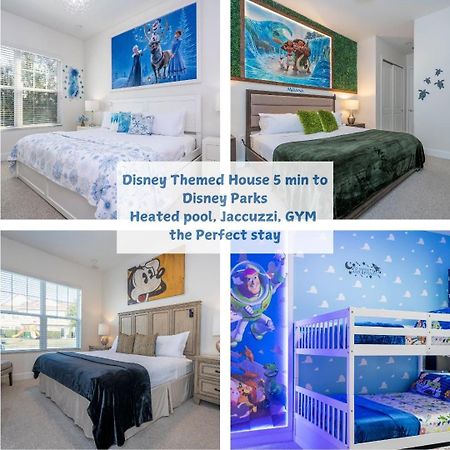 Themed Disney House 5 Min To Disney Parks, Heated Pool, Jacuzzi, Gym And More Orlando Bagian luar foto