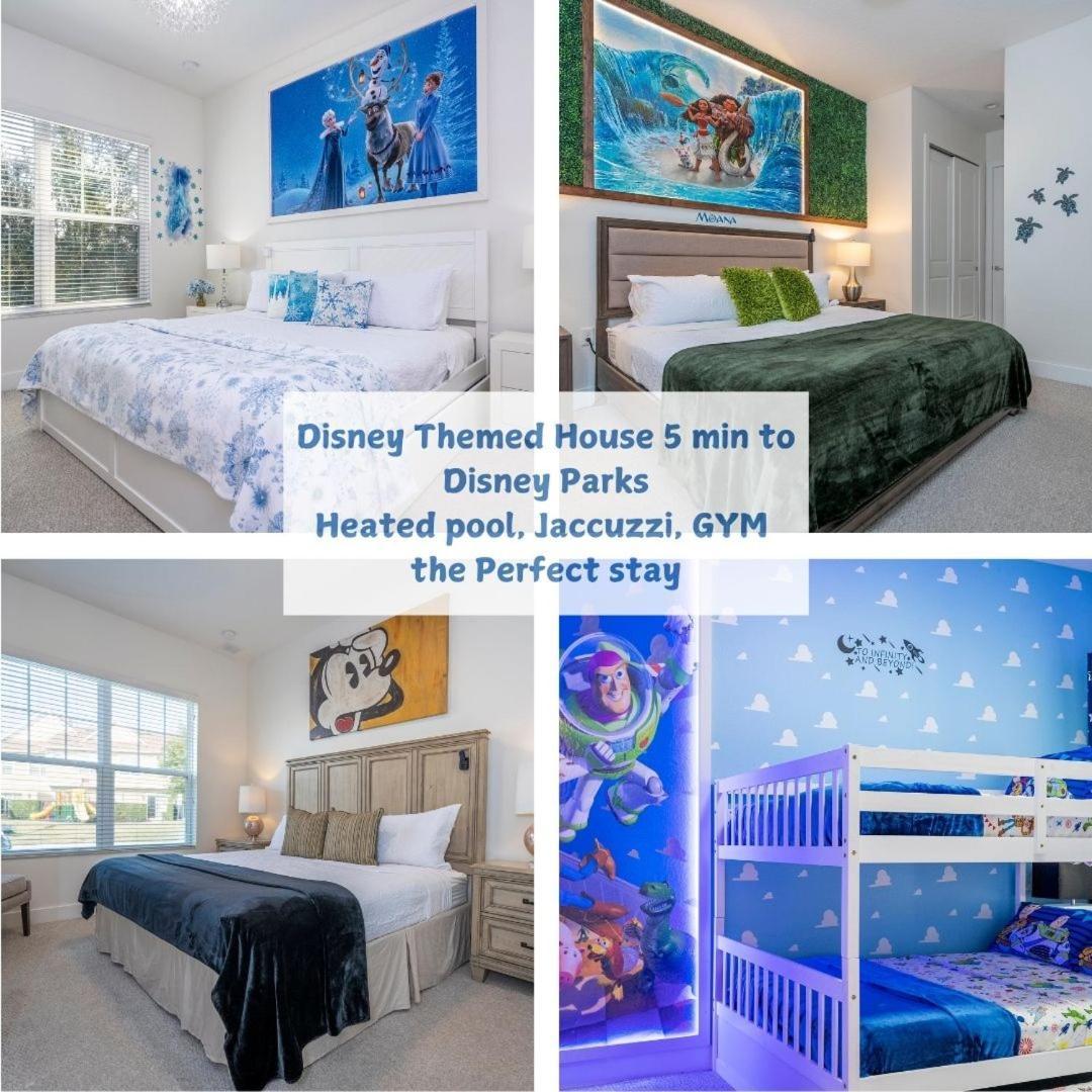 Themed Disney House 5 Min To Disney Parks, Heated Pool, Jacuzzi, Gym And More Orlando Bagian luar foto